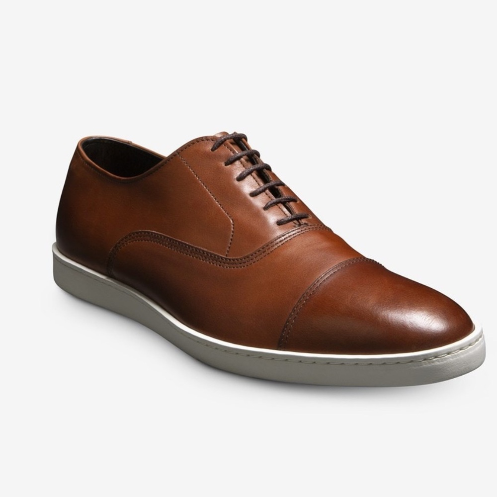 Allen Edmonds Park Avenue Tan Oxford Dress Sneaker